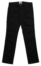 BLUEWAY:コーマストレッチサテン・トラウザーズ（ブラック）:M1930-65 S-LL ブルーウェイ パンツ メンズ 裾上げ 日本製