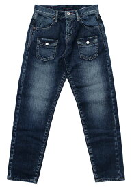 et/ET BOITE:マニッシュ ブッシュパンツ 11．5ozデニム(ユーズド):E2201-4450 XS-L クロップドパンツ ETジーンズ エボワット デニム ジーンズ レディース 裾上げ 日本製