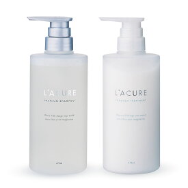 ラキュア公式ショップ【ボトルセット(475ml)】L’ACURE(ラキュア) プレミアム サロン シャンプー トリートメント セット｜サロン専売 アミノ酸 シャンプー 美容室専売品 人気 サボン 保湿 LDK the Beauty A評価受賞