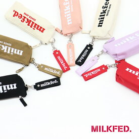 MILKFED ミルクフェド COOPER LOGO PENCIL CASE ペンシルケース ポーチ 103213054008