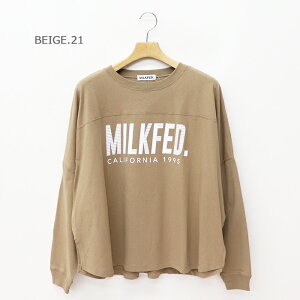 �ySALE �Z�[�� 40��OFF�zMILKFED �~���N�t�F�h ���f�B�[�X CALIFORNIA 1995 FOOTBALL WIDE TOP MILKFED.���C�h�J�b�g�\�[ 103221011028