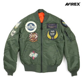 AVIREX アヴィレックス ジャケット MA-1 TOP GUN　MA-1 トップガン 6102172（783-2952014） 73.セージ