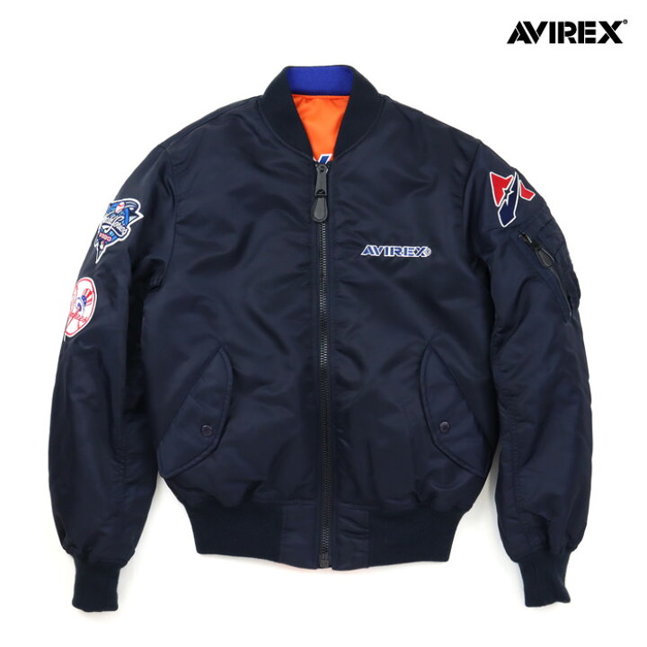 AVIREX ネイビー MA-1ジャケット エクストララージ（TOMCAT MA1（MA-1 