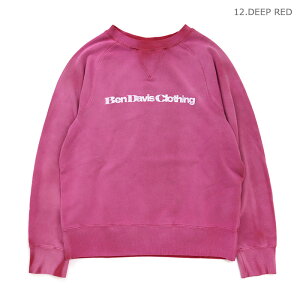 BEN DAVIS �x���f�C�r�X �X�E�F�b�g 70's FIT SPRAY BLEACH VTG CREW �X�v���[�u���[�` �N���[�l�b�N�X�E�F�b�g�V���c C-26380015