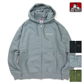 BEN DAVIS ベンデイビス パーカー HEAVY SWEAT ZIP HOODIE ヘビースウェットジップフーディ C-23780055