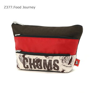 CHUMS �`�����X Tricolor 3 Pocket Pouch Sweat Nylon �g���R���[��3�|�P�b�g�|�[�`�X�E�F�b�g�i�C���� CH60-3879