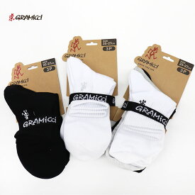 Gramicci グラミチ BASIC SHORT SOCKS ベーシックショートソックス 25-27cm SX-M03