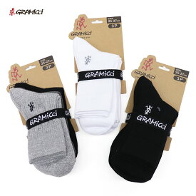 Gramicci グラミチ BASIC CREW SOCKS ベーシッククルーソックス 25-27cm SX-M04