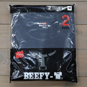HANES �w�C���Y BEEFY-T 2P CREW NECK �r�[�t�B�[T�V���c 2P �N���[�l�b�N H5180-2