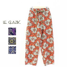 【SALE セール】LE GLAZIK ルグラジック レディース バティックイージーパンツ WOMEN LG-E0048 BTK