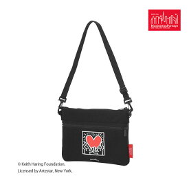 【数量限定】Manhattan Portage マンハッタンポーテージ Harlem Bag Keith Haring ショルダーバッグ サコッシュ 1084-CV-L-KH