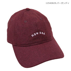 【SALE セール 20％OFF】NEW ERA ニューエラ キャップ 9TWENTY メルトン NEW ERA アーチロゴ 12540828 12540829 12540830