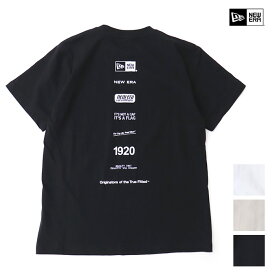 NEW ERA ニューエラ 半袖 コットン Tシャツ Archive Logo 14121925 14121926 14121927