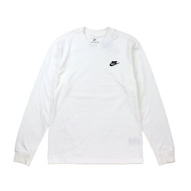 NIKE Tシャツ ナイキ スポーツウェア メンズ ロングスリーブTシャツ ホワイト AR5194-100