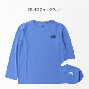 THE NORTH FACE UEm[XEtFCX LbY L/S GTD Crew OX[uGTDN[ 130 140 150 NTJ82232
