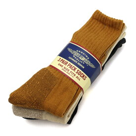 TOYS McCOY トイズマッコイ ソックス 3-PACK BOOTS SOCKS 3パック ブーツソックス TMA2321