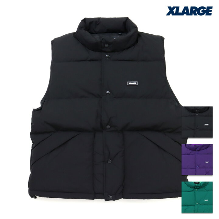 楽天市場】XLARGE エクストララージ アウター DOWN VEST ダウンベスト 