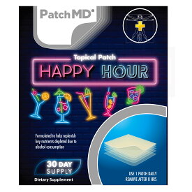 【無料サンプル付きで超お得！！】大注目のパッチ商品！飲み始め前に貼る！2日酔いを防ぎたいあなたへ！ 貼る サプリ パッチMD PatchMD 貼るサプリ 種類 貼るサプリ 成分 アメリカ 貼るサプリ 肌 ハワイ グアム ホンマでっか 2日酔い