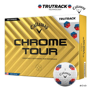 LEFC St {[ CHROME TOUR gD[gbN BALL 1_[X(12) Callaway Golf NcA[ zCg bh u[ TRUTRACK 24EB