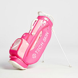 新作 テックスキン スタンドキャディバッグ ツアーフレックス TECH SKIN Tour Flex ゴルフ クラブケース 4カラー 超軽量 収納力 防水 24AWE