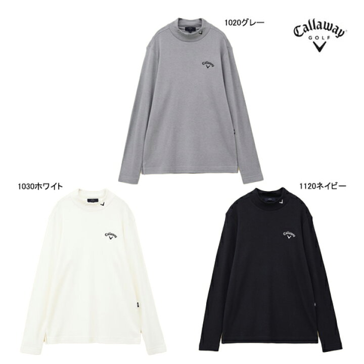 楽天市場】新作 キャロウェイ ゴルフ メンズ モックネックシャツ 