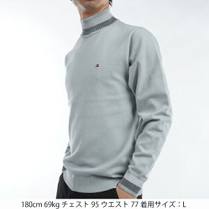 g~[qtBK[ St Y EGA Z[^[ THMA471 VOl`[XgCv nClbN ~ 㒅 gbvX TOMMY HILFIGER GOLF 24AWW ASR SAL