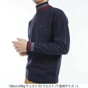 g~[qtBK[ St Y EGA Z[^[ THMA471 VOl`[XgCv nClbN ~ 㒅 gbvX TOMMY HILFIGER GOLF 24AWW ASR SAL