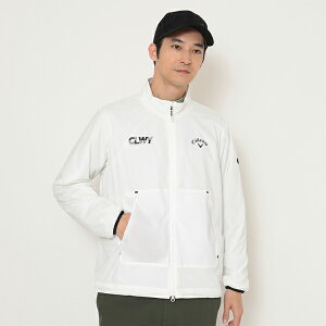 キャロウェイ 25年秋冬ウエア 新作 ゴルフ メンズ ブルゾン C25215103 フルジップ Callaway GOLF 長袖 ゴルフウェア アウター 上着 羽織 ストレッチ