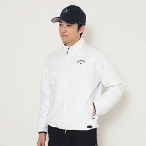 キャロウェイ 25年秋冬ウエア 新作 ゴルフ メンズ スウェット C25217106 フルジップ 中綿 Callaway GOLF 長袖 ゴルフウェア アウター 上着 羽織