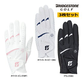 新作 3枚セット ブリヂストン ゴルフ レディース グローブ GL25L1 ウルトラ グリップ レディ BRIDGESTONE ULTRA GRIP LADY 左手 片手 18 19 20 21 cm 25SSE YPP