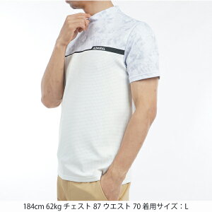 yGg[ōXɃ|Cg3{zV Ah~ St EGA Y Vc ADMA539 [[Jt[W vg bNlbN Vc Admiral Golf M L LL 3L 25SSW YPP SAL