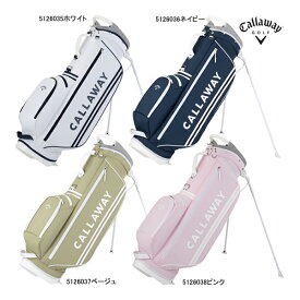 キャロウェイ ゴルフ レディース スタンド キャディバッグ 26年春夏モデル 新作 アタラクティブ Attractive Stand 26 JM Callaway GOLF CADDIE BAG CB