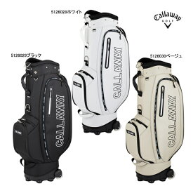 キャロウェイ ゴルフ キャディバッグ 26年春夏モデル 新作 キャスター付き CL-1 26 JM Callaway GOLF CADDIE BAG CB ラウンド メンズ レディース