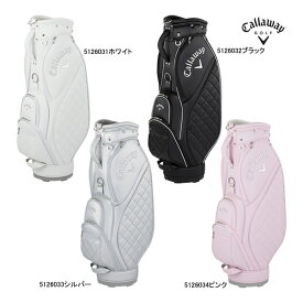 キャロウェイ ゴルフ レディース キャディバッグ 26年春夏モデル 新作 アップタウン Uptown 26 JM Callaway GOLF CADDIE BAG CB ラウンド キルティング