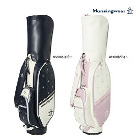 マンシングウェア ゴルフ 26年春夏モデル 新作 レディース 8.5 ペンギンドットキャディバッグ MG6SCB05L Munsingwear デサント カートCB