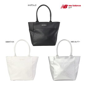ニューバランス ゴルフ レディース トートバッグ 26年春夏モデル 新作 012-6981501 new balance GOLF TOTE BAG ブラック ホワイト シルバー