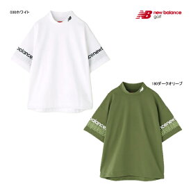 先行予約 ニューバランス ゴルフ レディース ウェア プルオーバー 26年春夏ウエア 新作 012-6166509 モックネック 半袖 new balance GOLF NB トップス Tシャツ