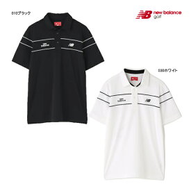 先行予約 ニューバランス ゴルフ メンズ ウェア シャツ 26年春夏ウエア 新作 012-6168004 カラー 半袖 new balance GOLF NB 衿付 トップス カットソー 速乾