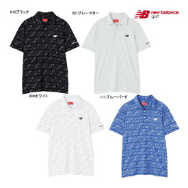 先行予約 ニューバランス ゴルフ メンズ ウェア シャツ 26年春夏ウエア 新作 012-6168007 カラー 半袖 new balance GOLF NB 衿付 トップス カットソー 通気性