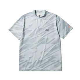 先行予約 ニューエラ ゴルフウェア Tシャツ 26年春夏ウエア 新作 14859928 ミッドネック カット グラス ホワイト NEW ERA GOLF 半袖 トップス メンズ レディース
