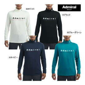 ◎★【2022 A/W】アドミラル メンズ スエード タートルネックシャツ ADMA296 (Men's) Admiral Golf