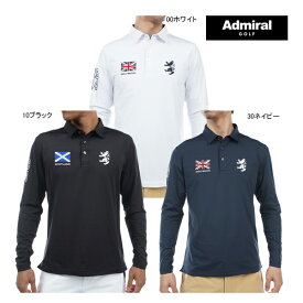 ◎★【2023 A/W】アドミラル ADMA377 メンズ ロングスリーブシャツ Admiral Golf