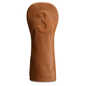 �x�[�� �S���t �V�F LUX �w�b�h�J�o�[ HC1123 �t�F�A�E�F�C�E�b�h�p HEAD COVER HC FW VESSEL GOLF �u���E�� SMOOTH BROWN ���F�[�� 26ET 10PT