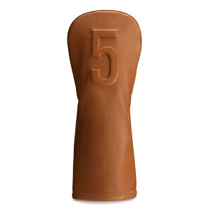 �x�[�� �S���t �V�F LUX �w�b�h�J�o�[ HC1123 �t�F�A�E�F�C�E�b�h�p HEAD COVER HC FW VESSEL GOLF �u���E�� SMOOTH BROWN ���F�[�� 26ET 10PT