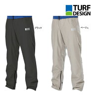ターフデザイン ゴルフ レインパンツ TDRW-2370P メンズ TURF DESIGN GOLF レインウエア ズボン 雨 ラウ…