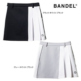 ♪【2023 A/W】【レディース】バンデル スカート BGI-W3ABPSK WOMENS BICOLOR PLEATS SKIRT BANDEL GOLF