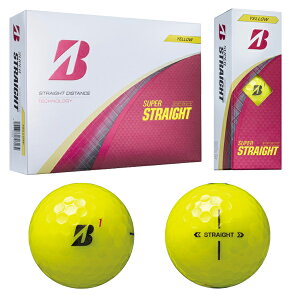 �V�� �u���a�X�g�� �S���t �X�[�p�[ �X�g���[�g SUPER STRAIGHT 1�_�[�X 12�� �S���t�{�[�� BRIDGESTONE GOLF T5WX T5GX T5YX 25EB ASR