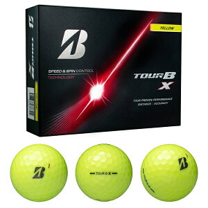 �u���a�X�g�� �S���t 2026�N���f�� �V�� TOUR B X/XS 1�_�[�X 12�� �S���t�{�[�� �c�A�[B �G�b�N�X/�G�b�N�X�G�X �򋗗� �X�s�� BRIDGESTONE GOLF