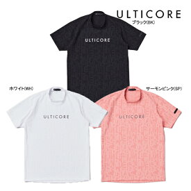 【2024 S/S】アルティコア ABM04A メンズ 半袖モックネックシャツ BRIDGESTONE GOLF ULTICORE 4Dimotion Fit Split Raglan Sleeve