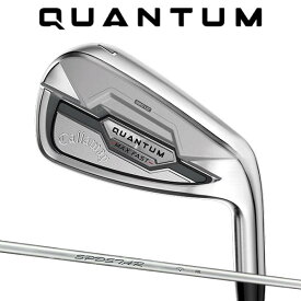 レディス キャロウェイ クアンタムマックスファスト ウィメンズ アイアン5本セット (7〜PW,SW) SPDスター40LDY オリジナルカーボンシャフト MAX FAST